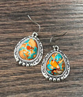 1.2" Gemstone Earrings