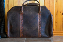 Leather Work Overnight Bag