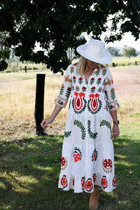 Ava-Ca-Do Maxi Dress