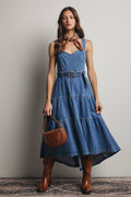 Dollie Denim Maxi Dress