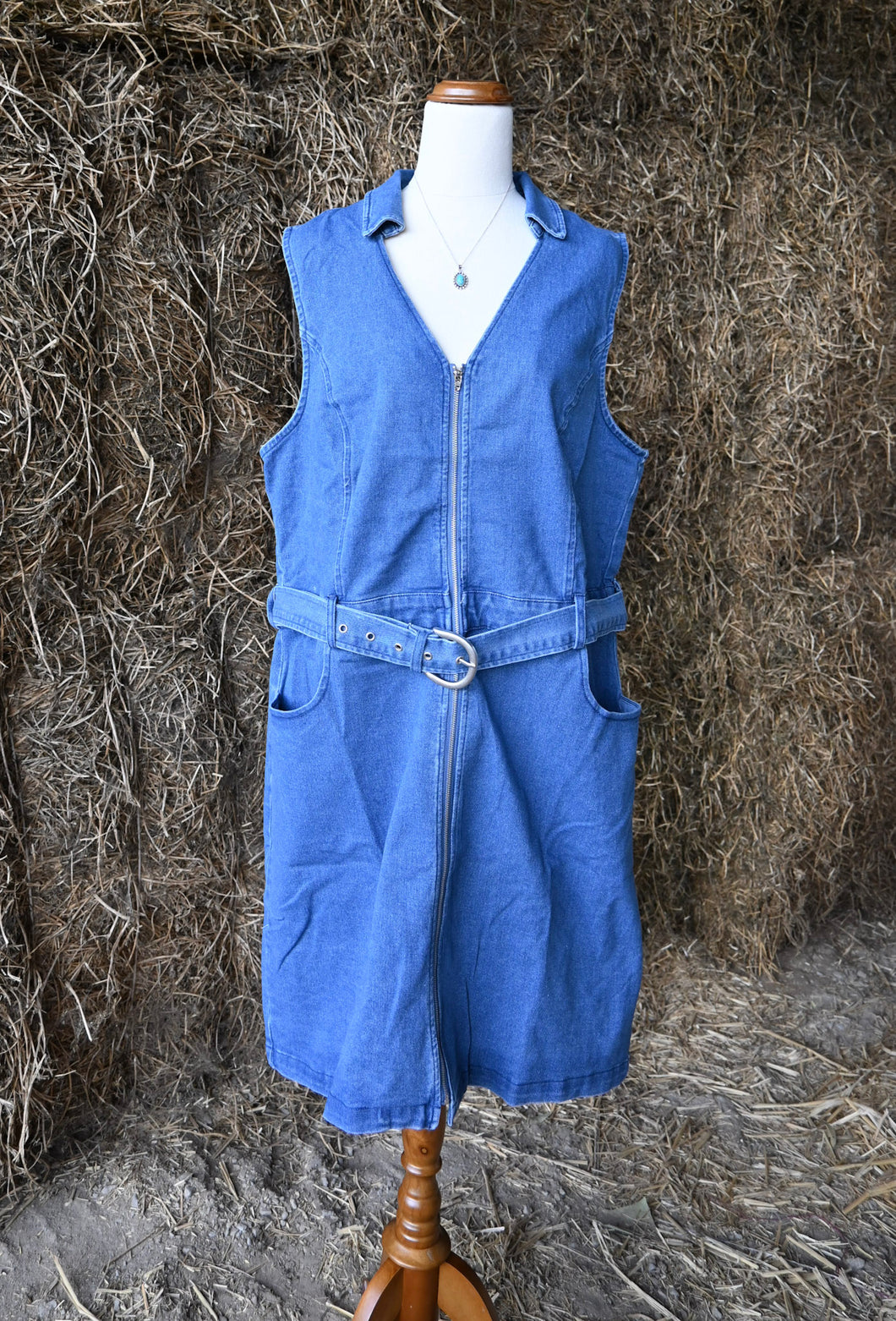 Denim Dress Plus