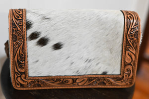 Cowhide Saddle Bag Cross Body