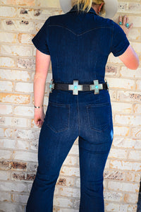 Lainey Denim Jumpsuit