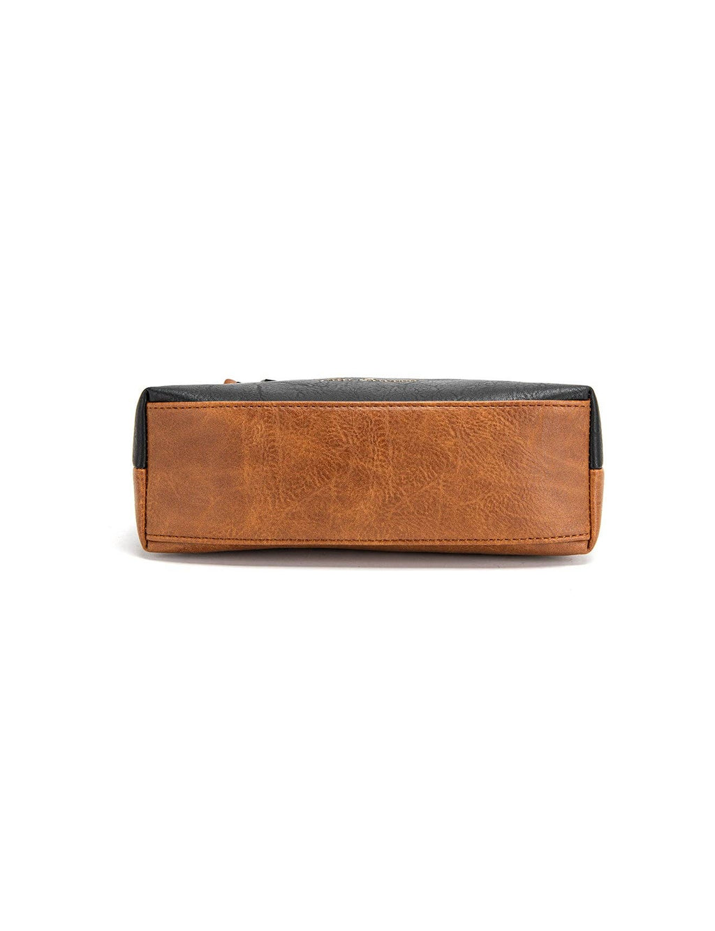 ANDI VEGAN XBODY BAG BLK/TAN