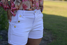 Lily White Denim Shorts