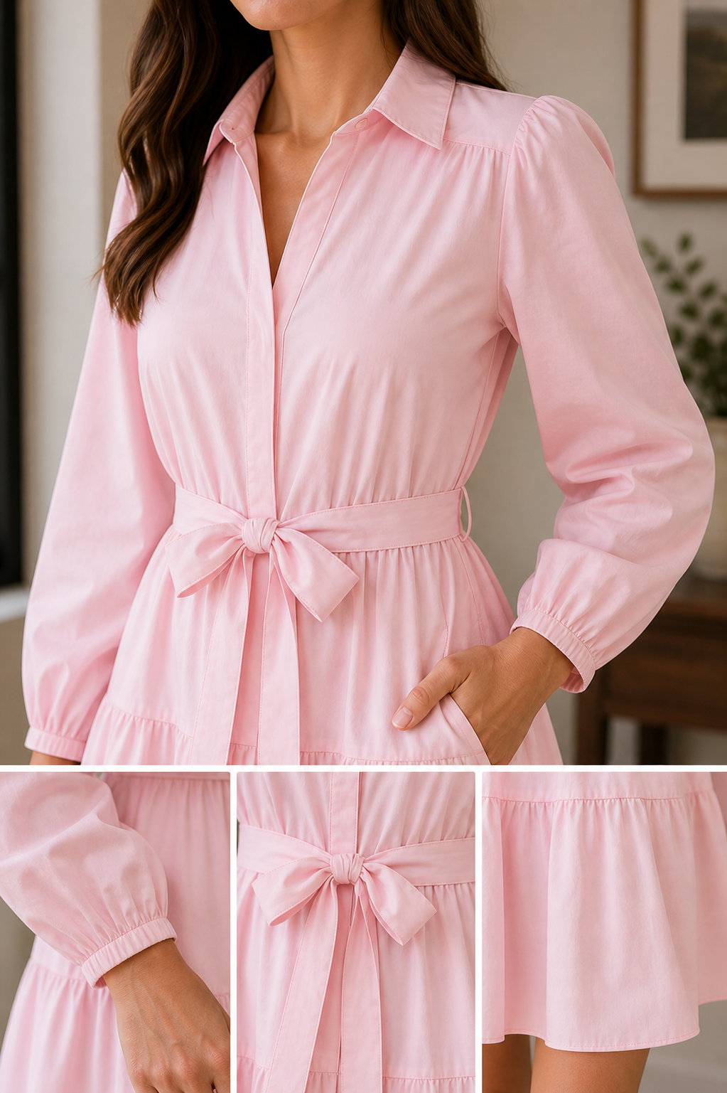 The Northwood Dress -Pink