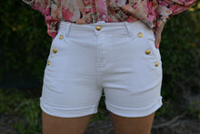 Lily White Denim Shorts