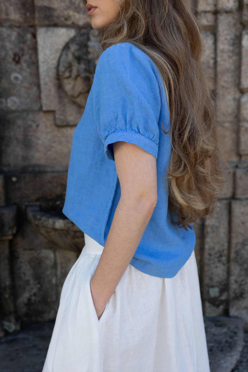 Clara - Linen Blouse