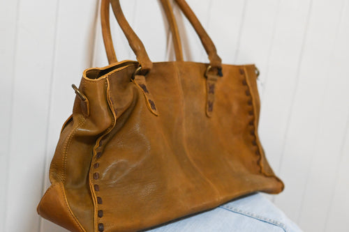 Leather Slouch Bag