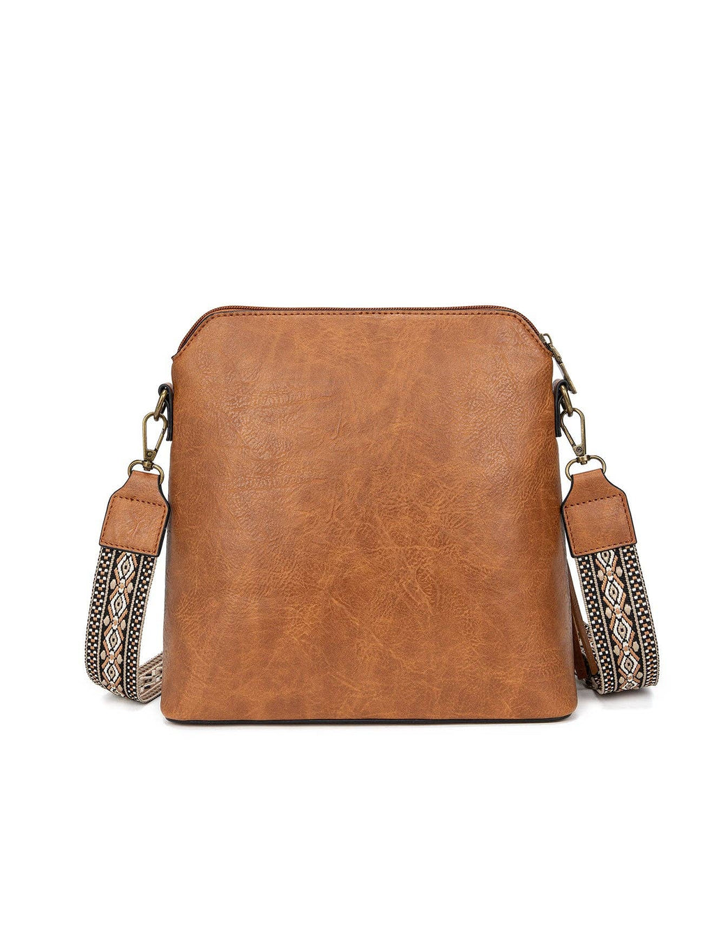 ALEX VEGAN XBODY BAG - Tan