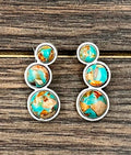 Gemstone Stud Earrings