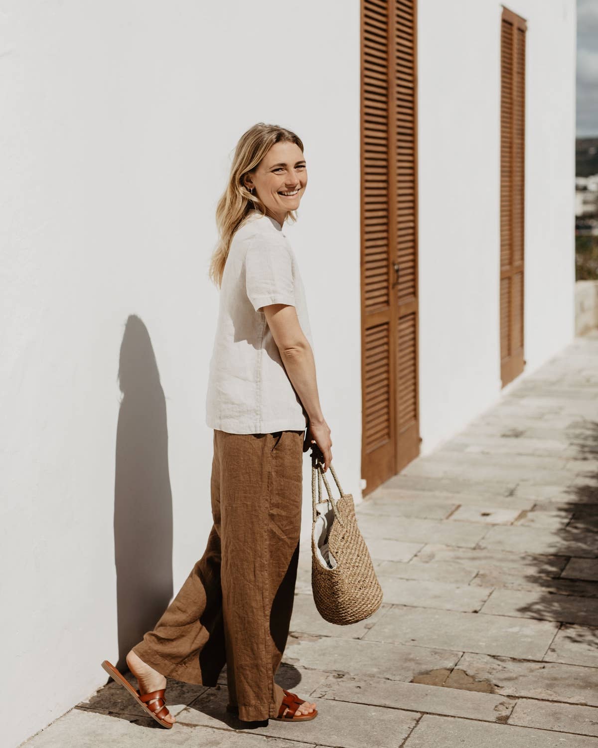 Georgina - Linen Trousers