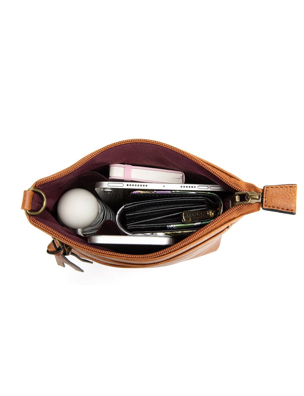 ANDI VEGAN XBODY BAG TAN