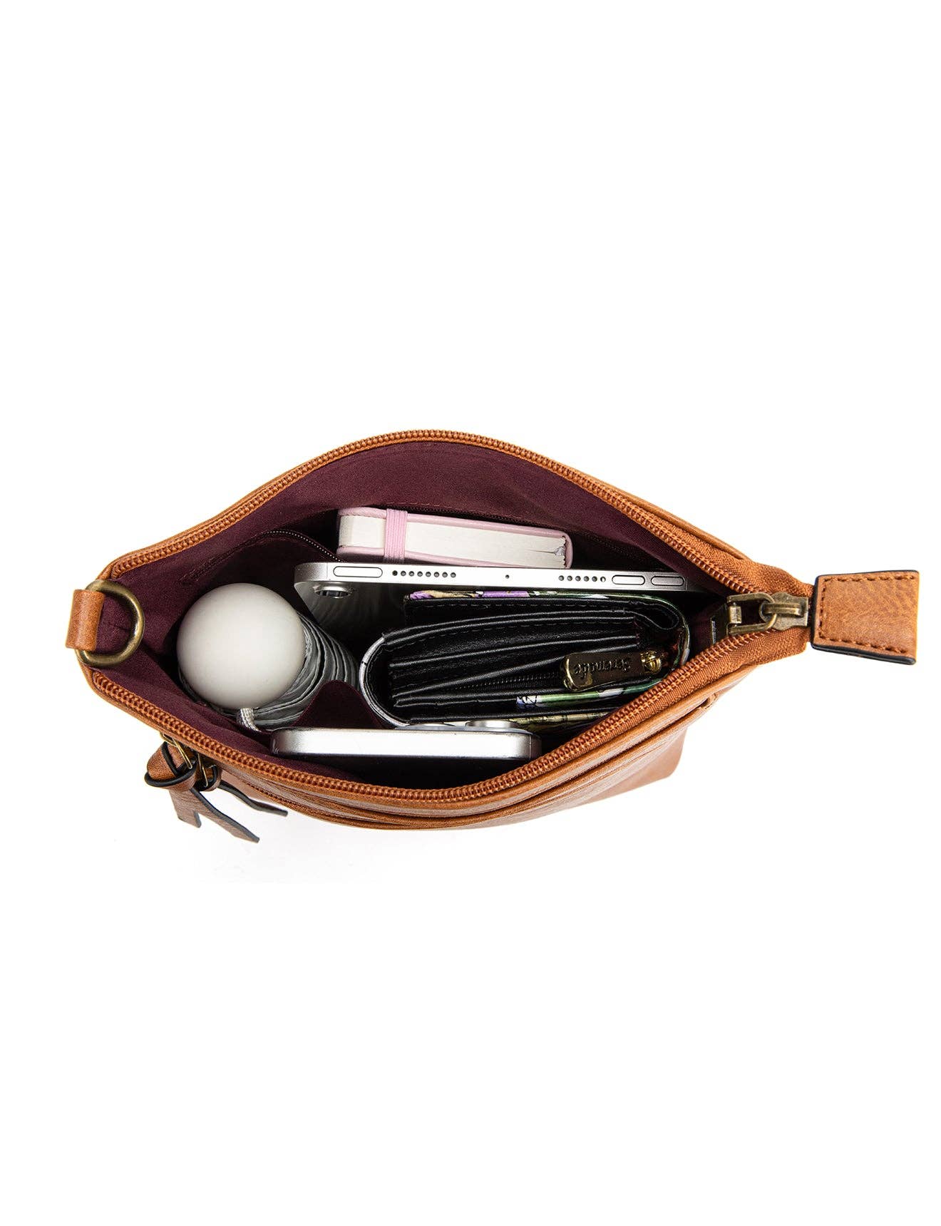 ANDI VEGAN XBODY BAG TAN