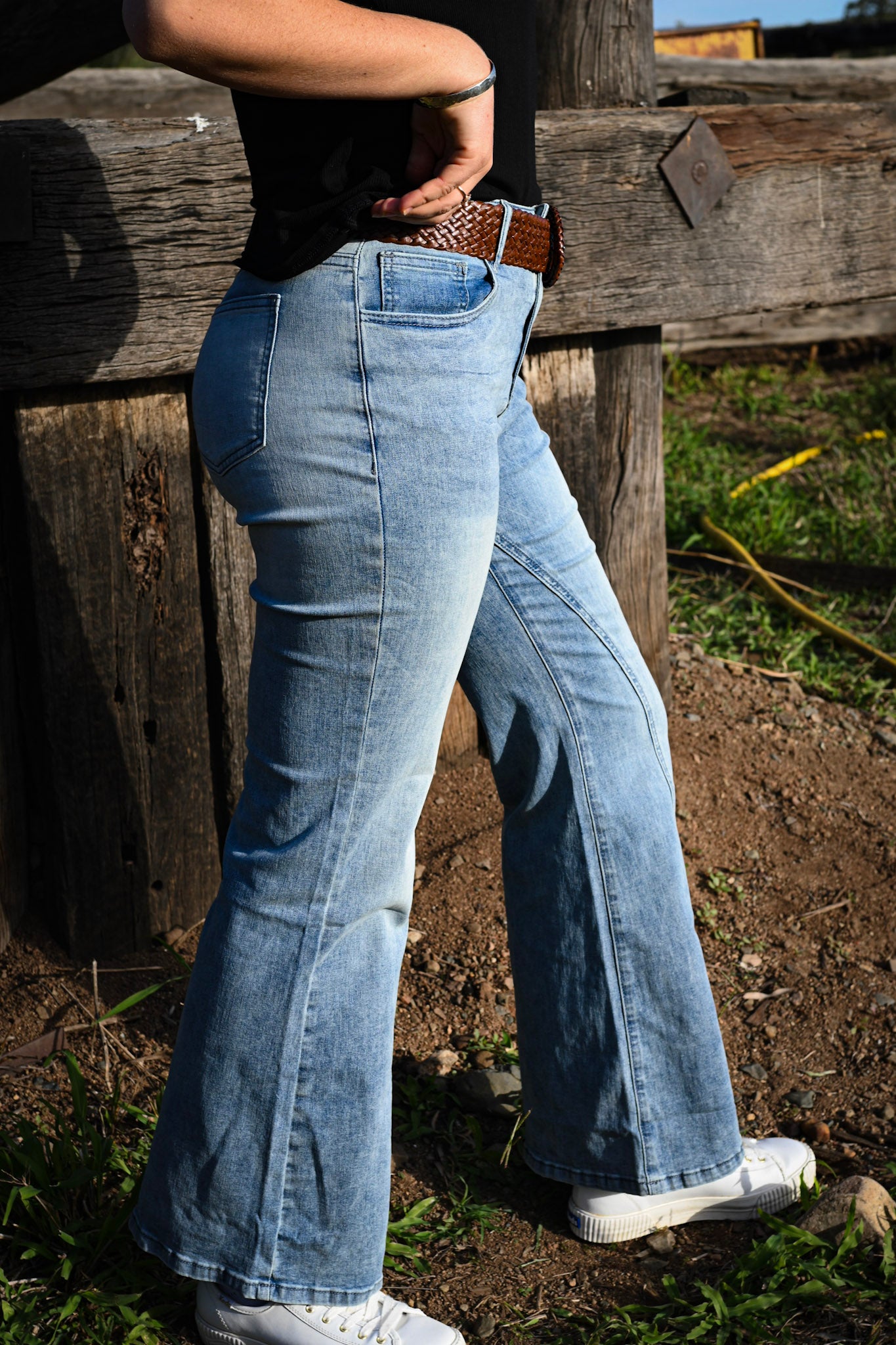 Blaire High Waist Wide Leg Jeans