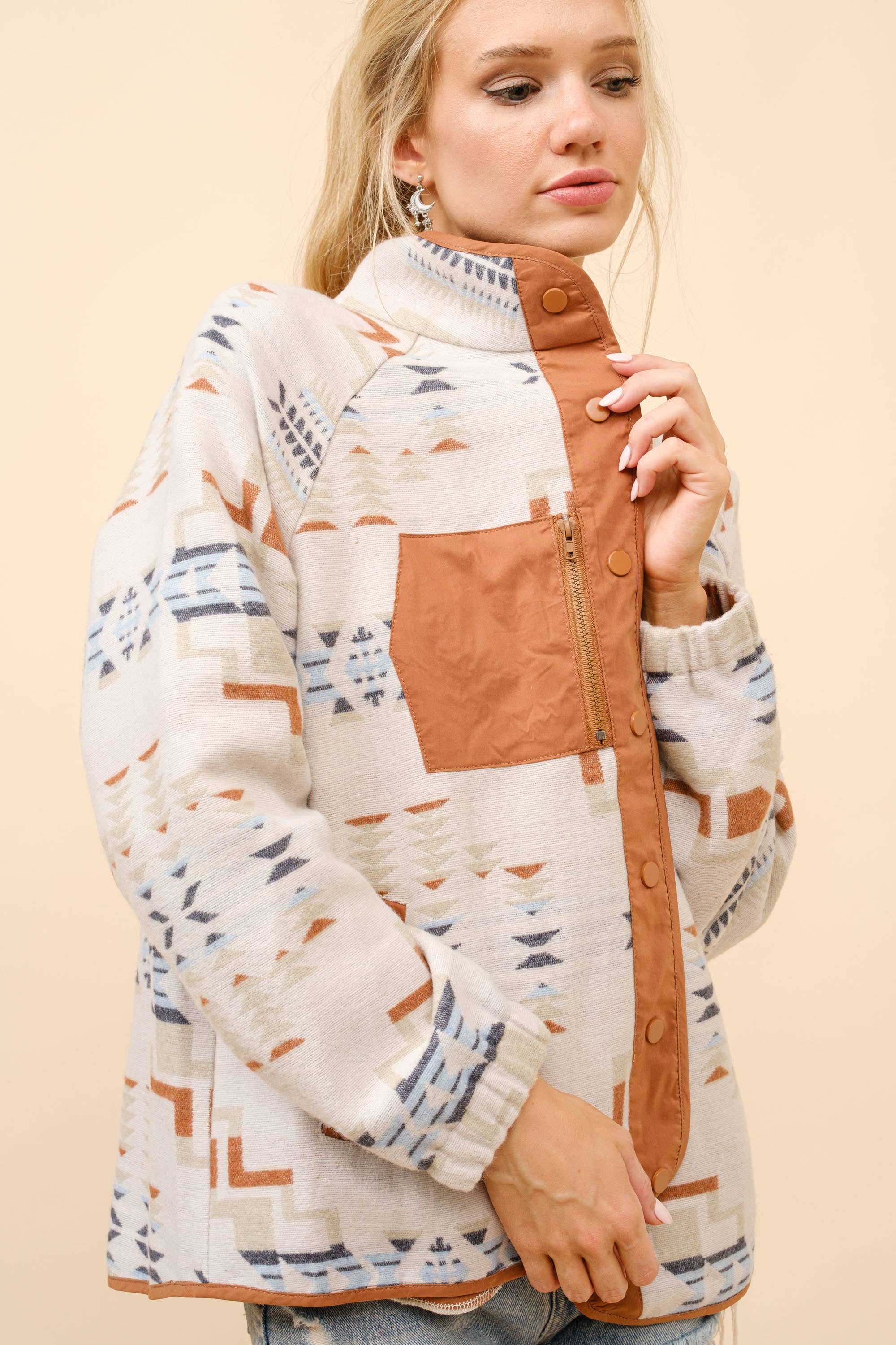 Aztec Jacquard Jacket