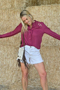 Caity Lace off-the-shoulder blouse