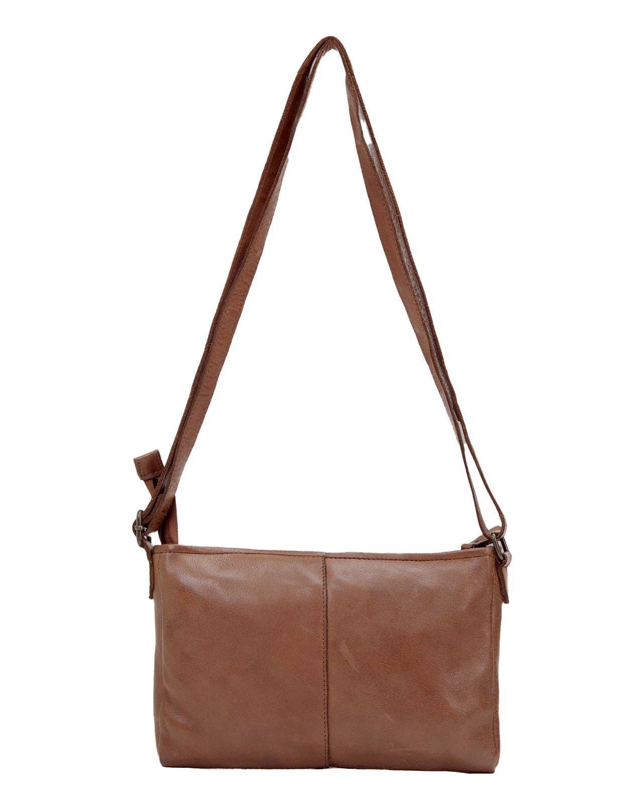 JINDABYNE WOVEN PANELLED LEATHER XBODY BAG