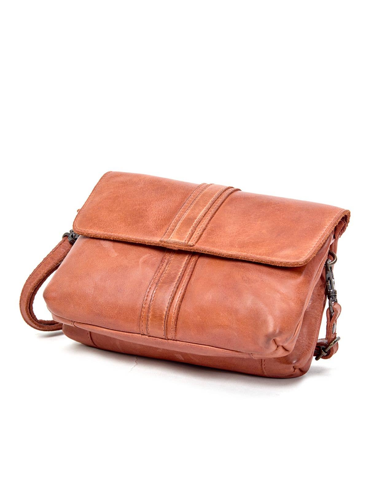 TULLY FLAP OVER LEATHER XBODY BAG