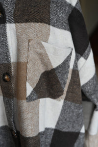 Curvy Plaid Shacket