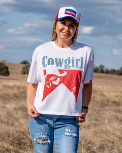 Cowgirl Crop Tee