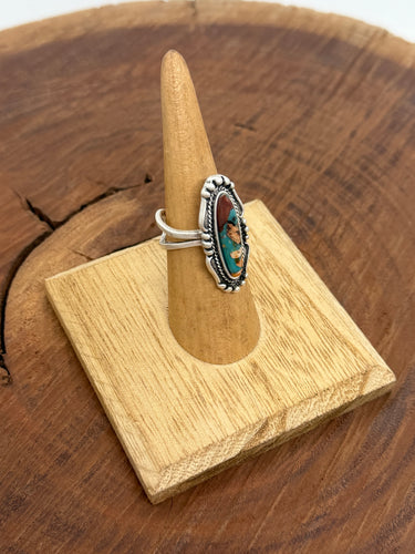 Adjustable Gemstone Ring