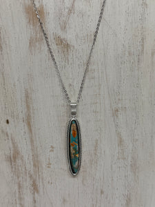 Sterling Silver Gemstone Necklace