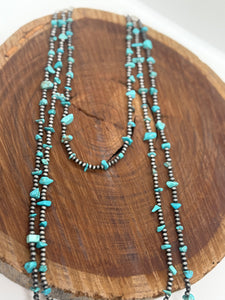 3-Strand Navajo Turquoise Necklace