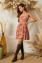 RILEY BACK SMOCKING SHOULDER TIE MINI DRESS