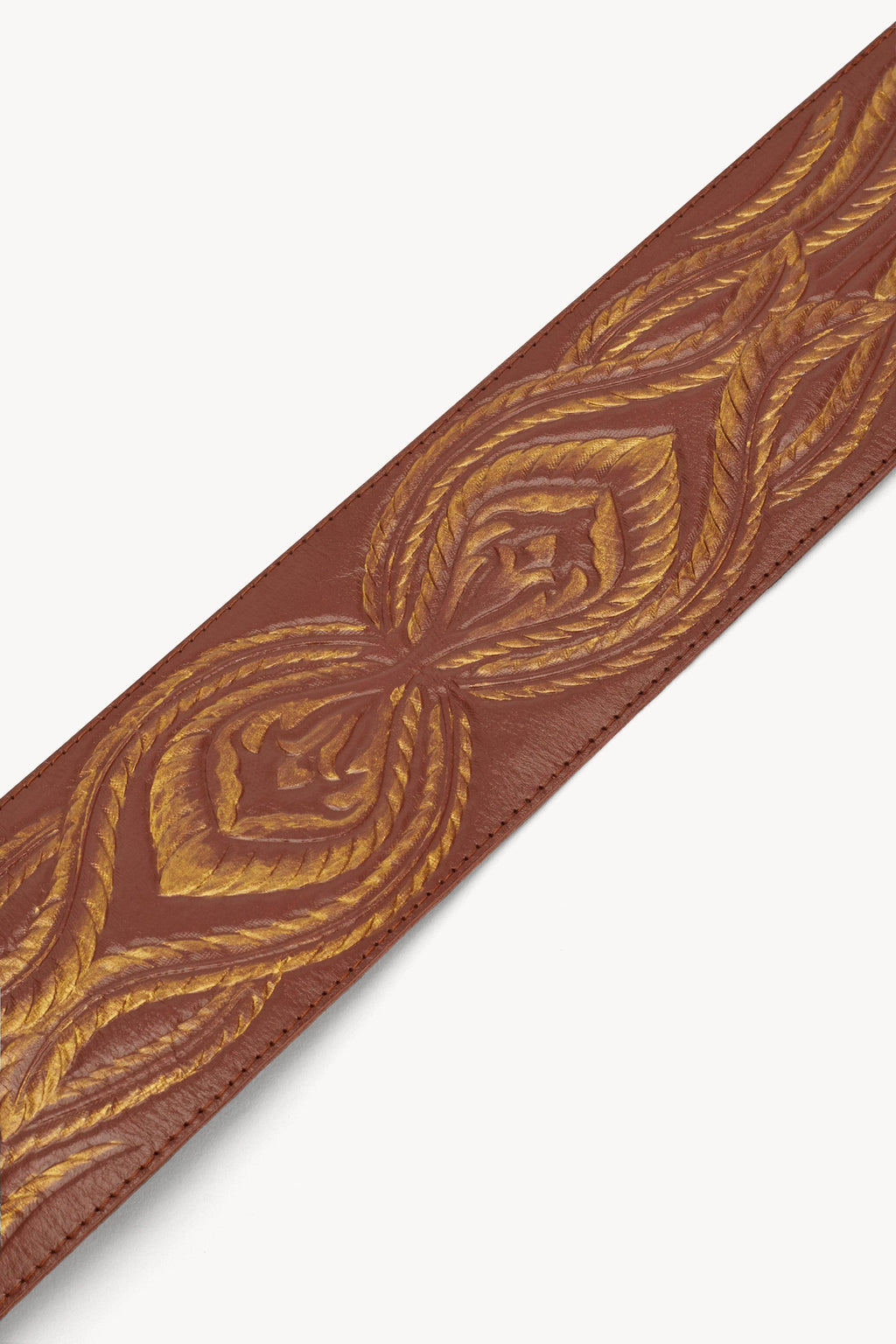 Marrakesh Shimmer Belt Tobacco/Gold