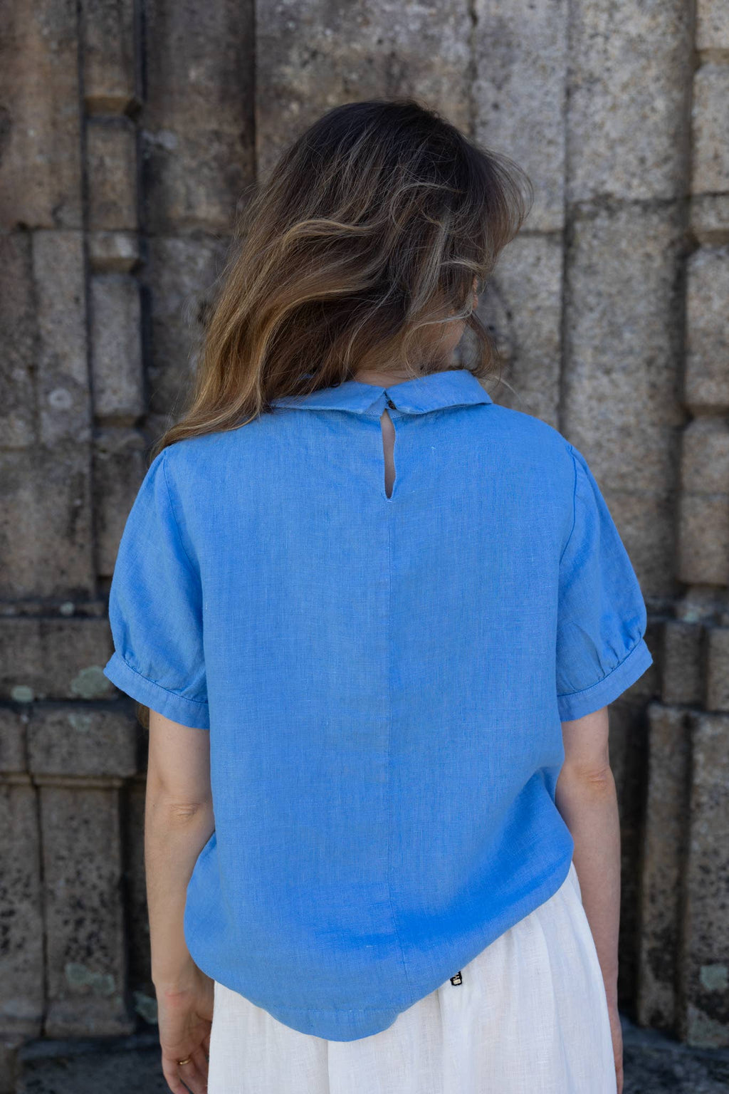 Clara - Linen Blouse