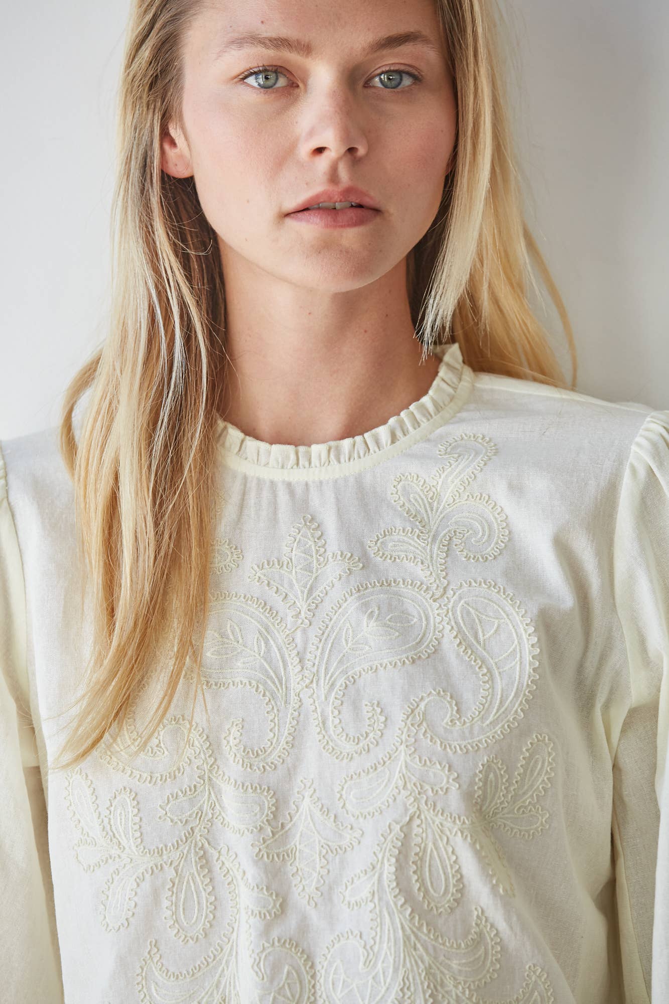 Sandy Embroidered Top