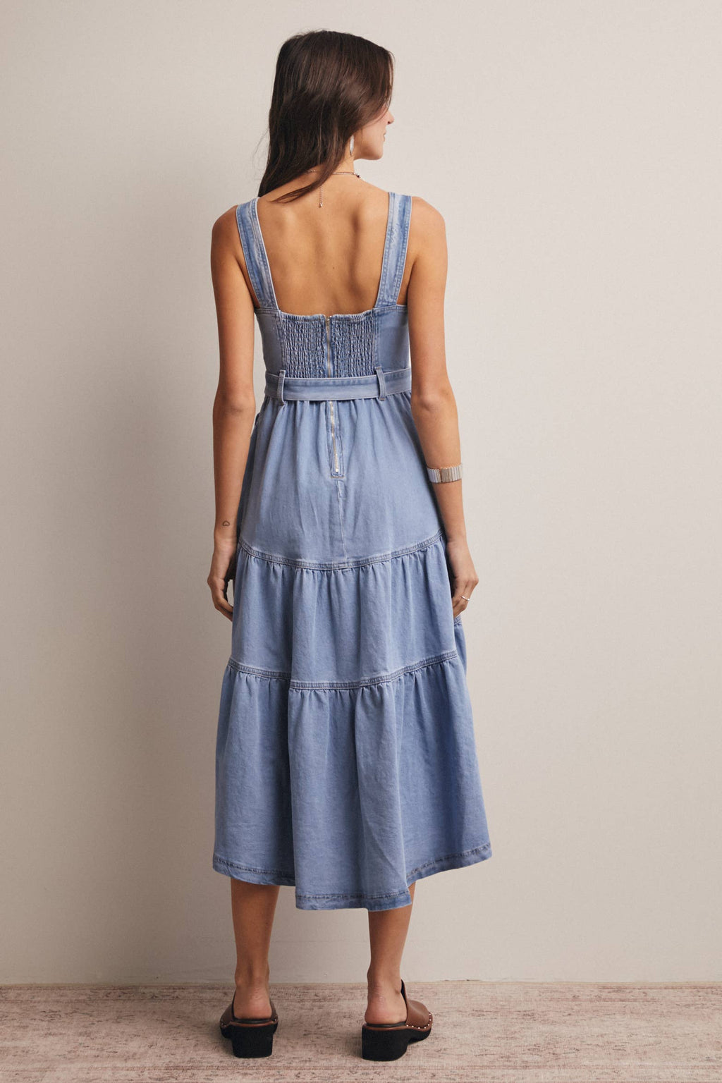 Dollie Denim Maxi Dress