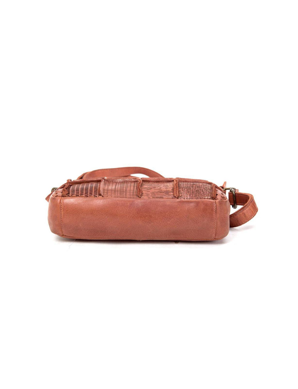 TAMWORTH PATCHWORK DETAIL LEATHER XBODY BAG