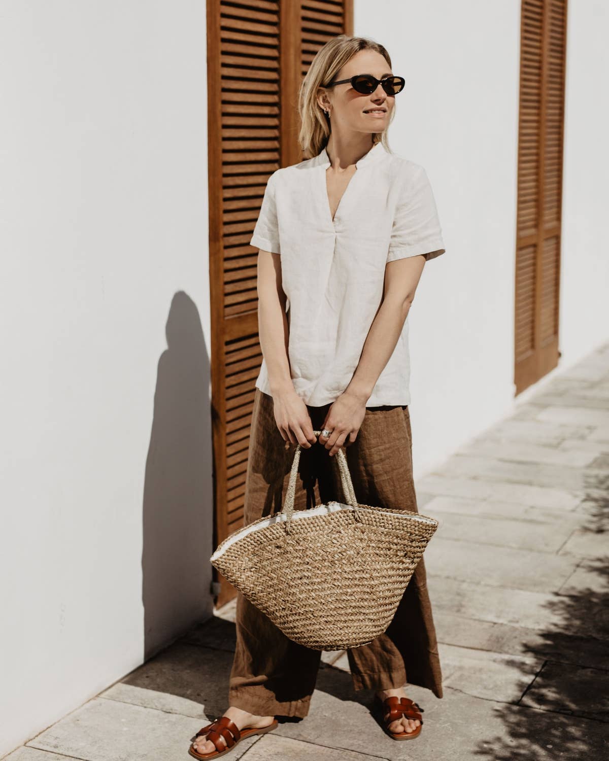 Georgina - Linen Trousers