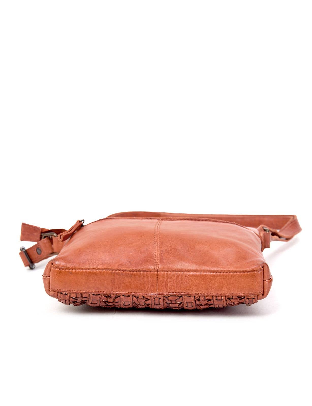 ARMIDALE WOVEN DETAIL LEATHER XBODY BAG