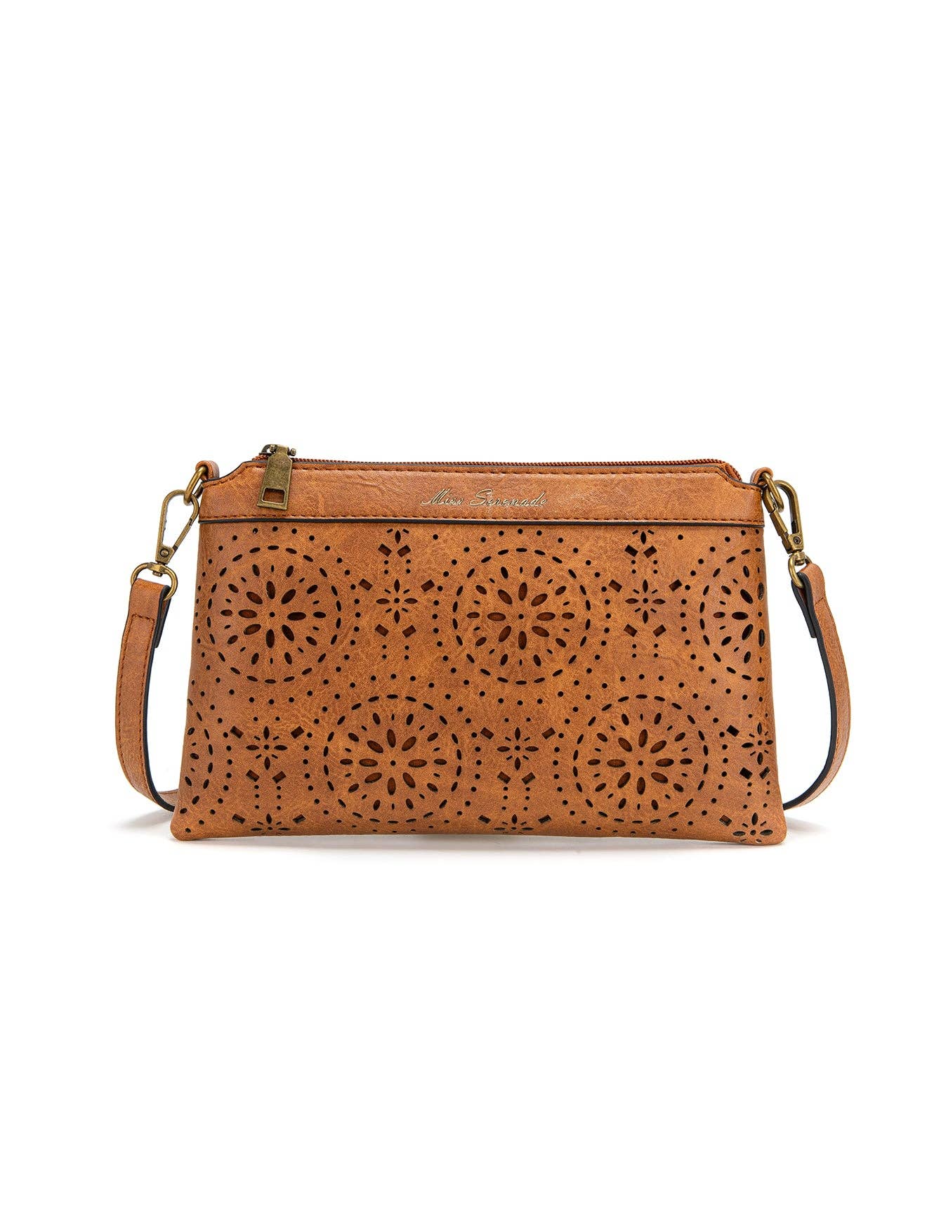 ARWEN SMALL VEGAN  XBODY BAG TAN