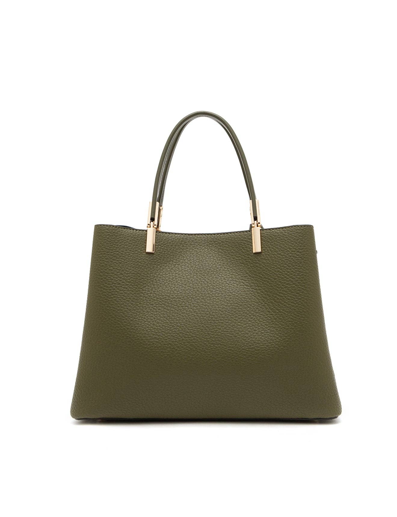 ASHER VEGAN TRIPLE COMPARTMENT BAG - Olive