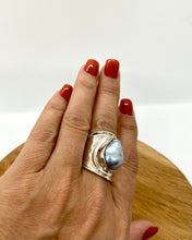 Sterling Silver Baroque Pearl Statement Ring