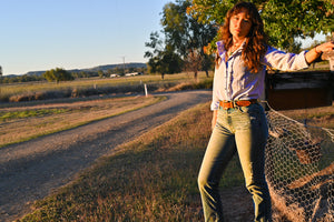 Blue Bell Ruffle Blouse
