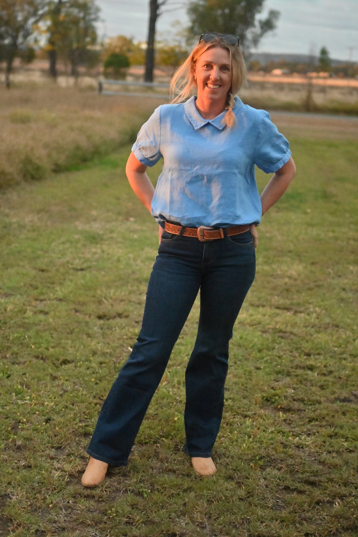 Clara - Linen Blouse
