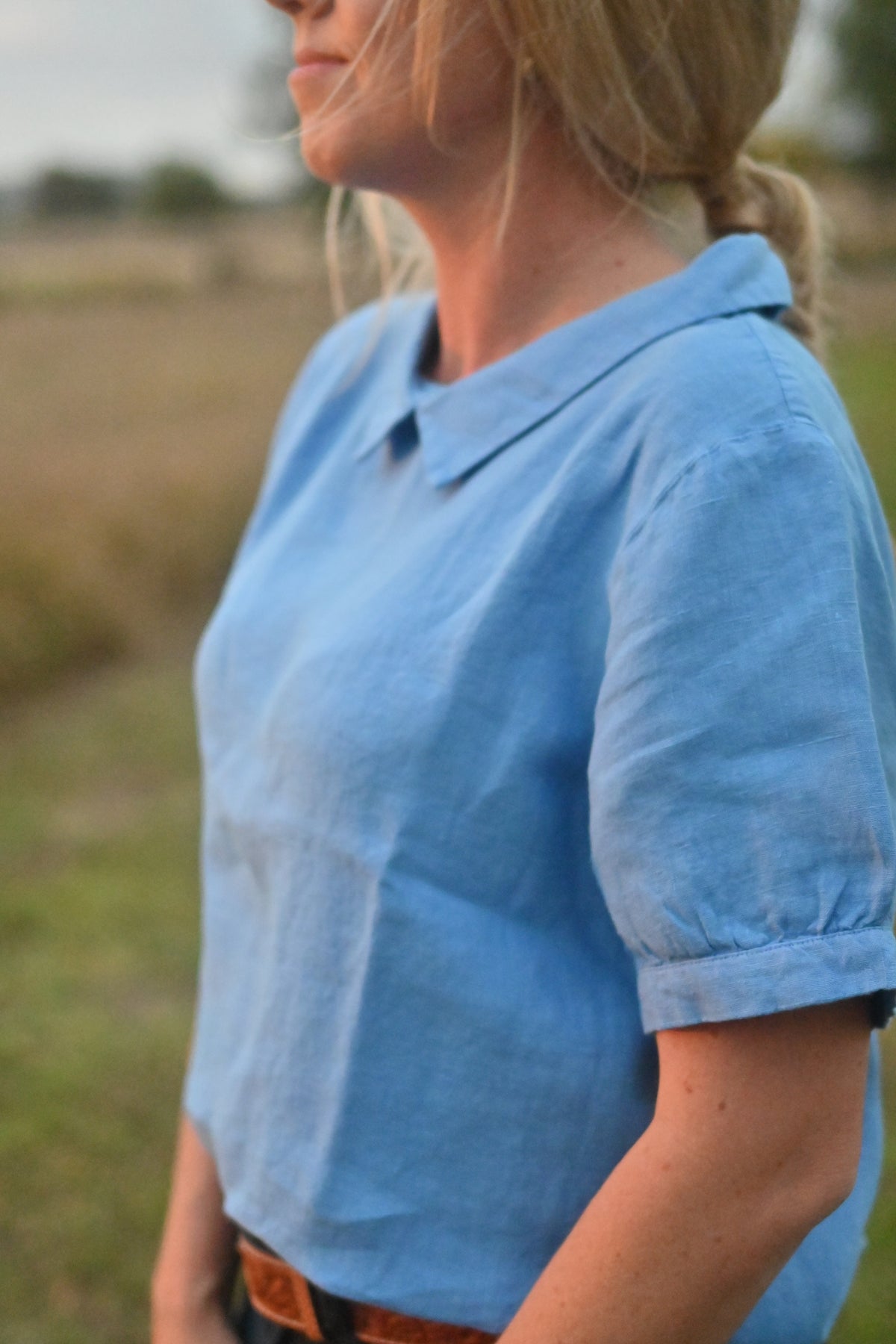 Clara - Linen Blouse