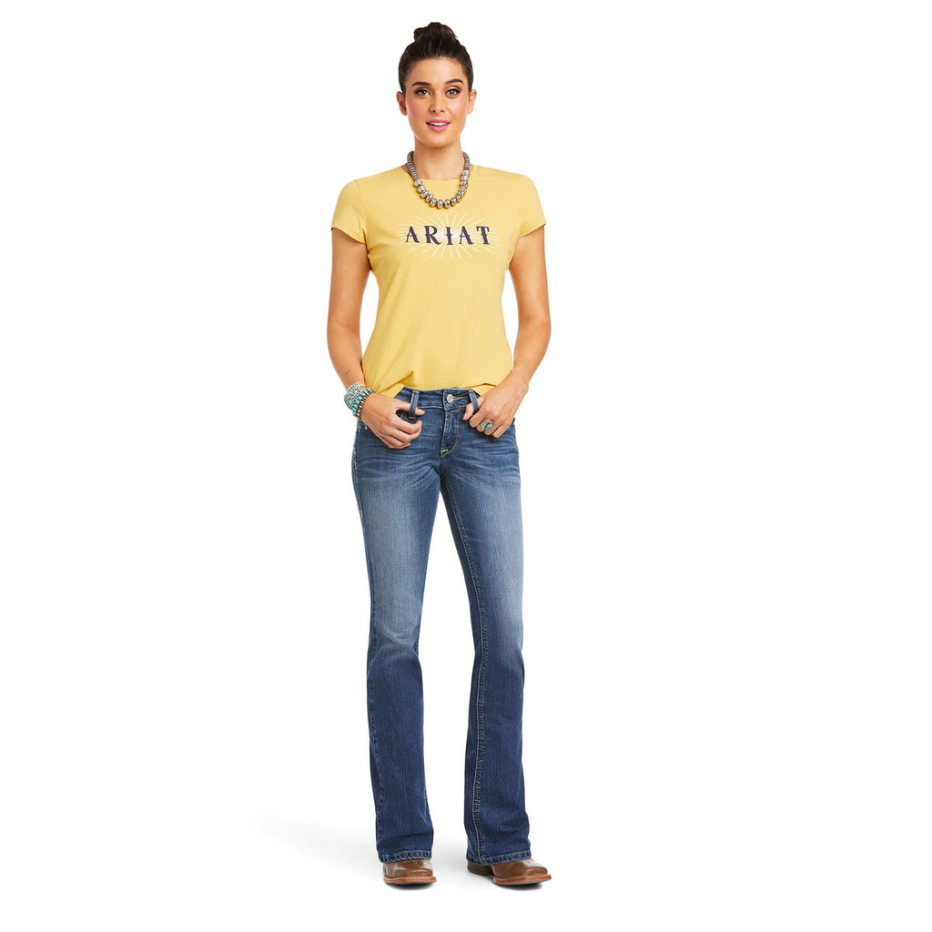 Ariat R.E.A.L Mid Rise Boot Cut - Samara