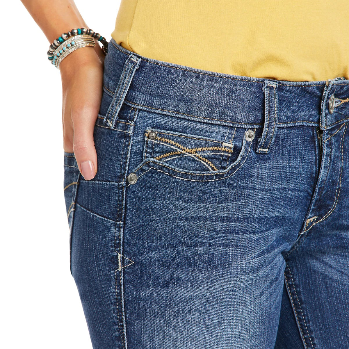 Ariat R.E.A.L Mid Rise Boot Cut - Samara