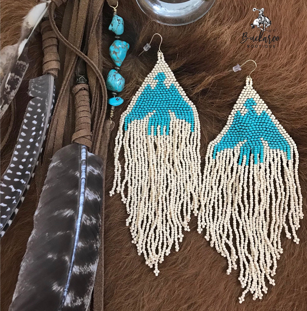 KurtMen Thunderbird Beaded Earrings