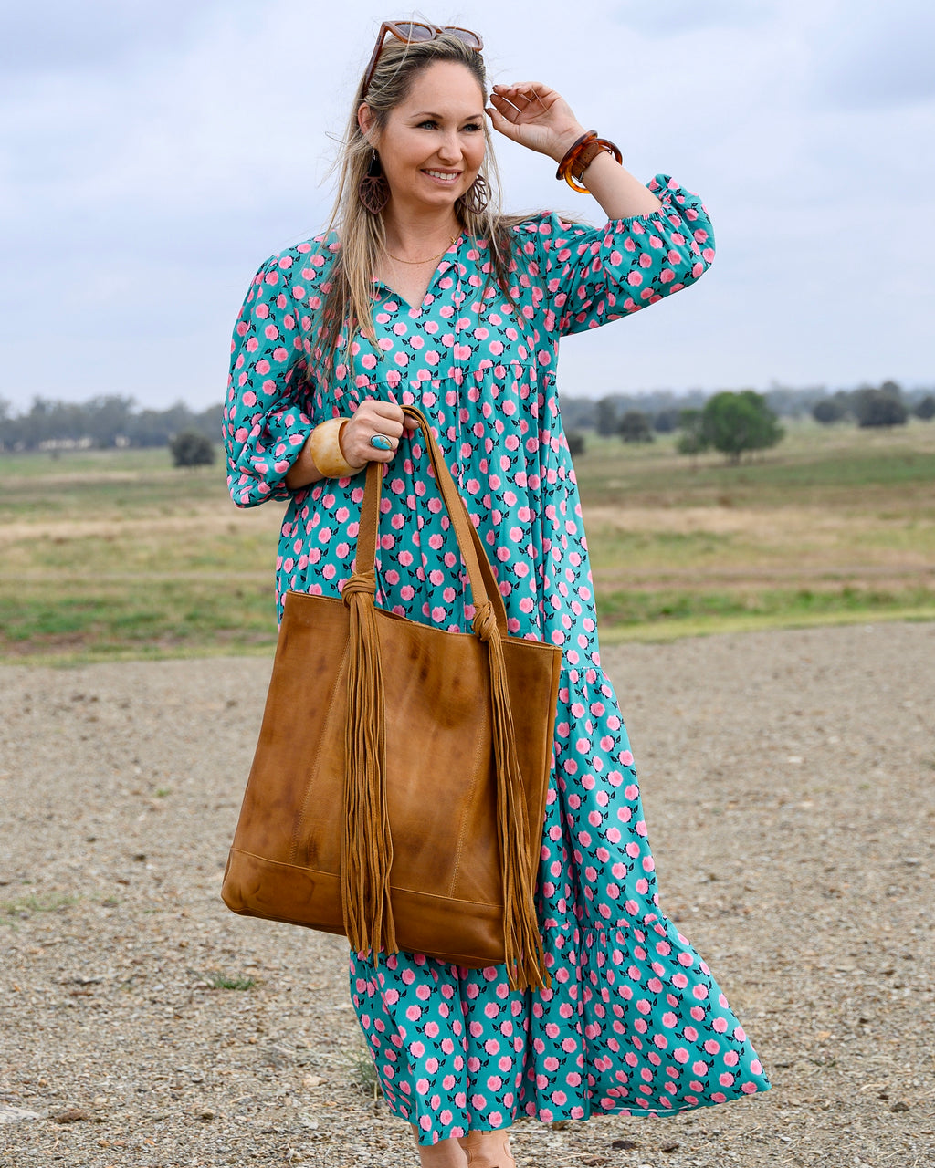 Poppy Rose Maxi Dress