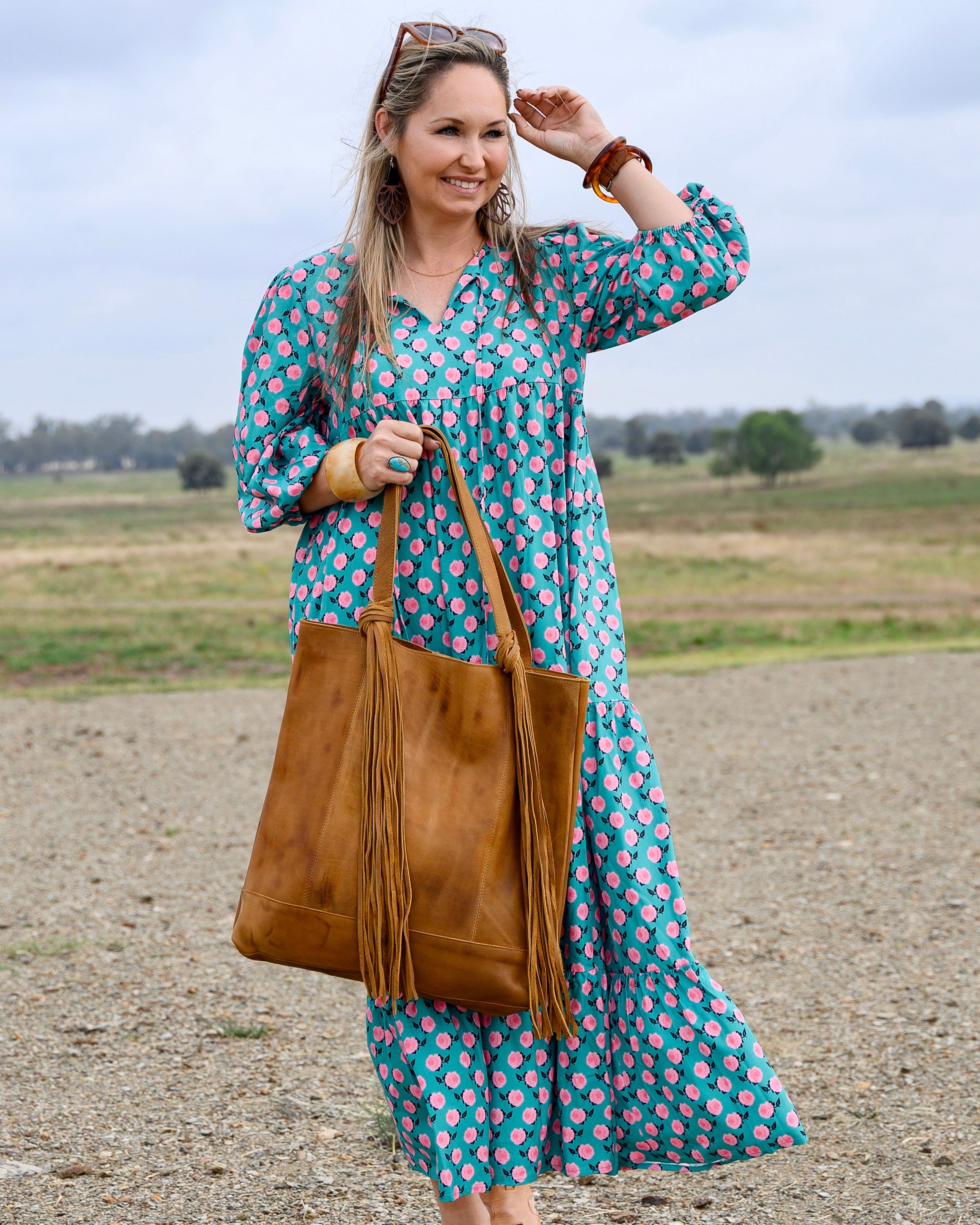 Poppy Rose Maxi Dress