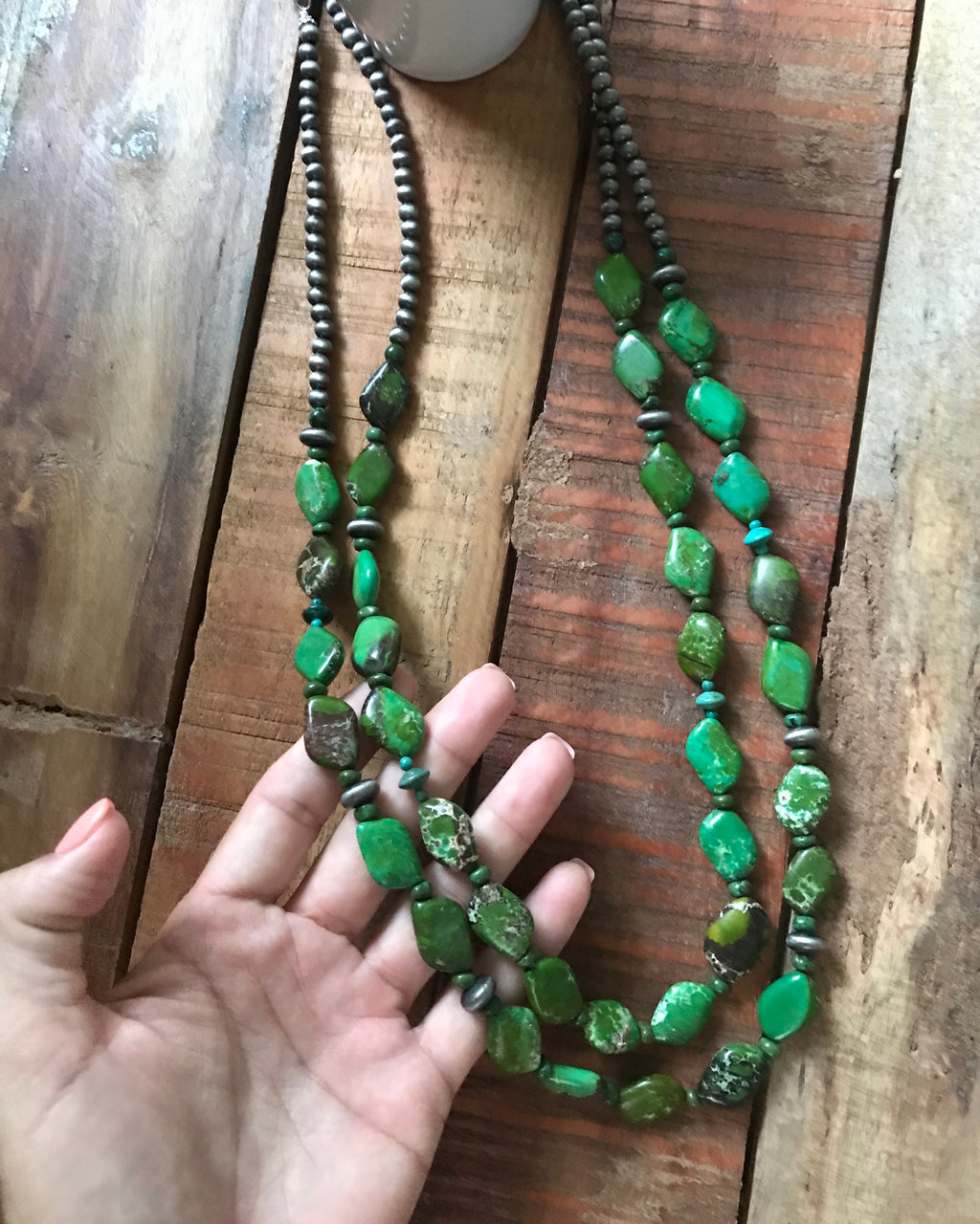 Turquoise Bead Necklace