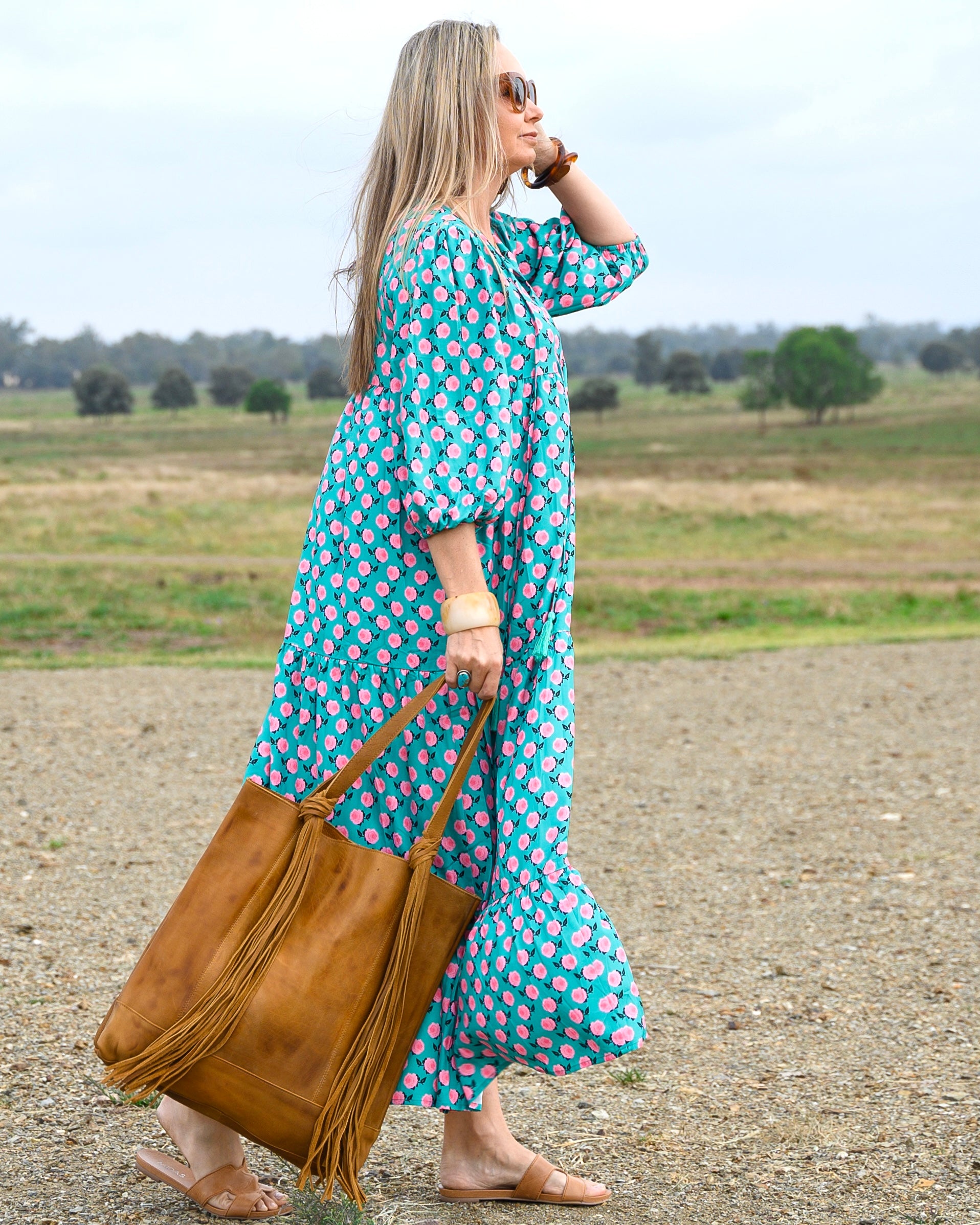 Poppy Rose Maxi Dress