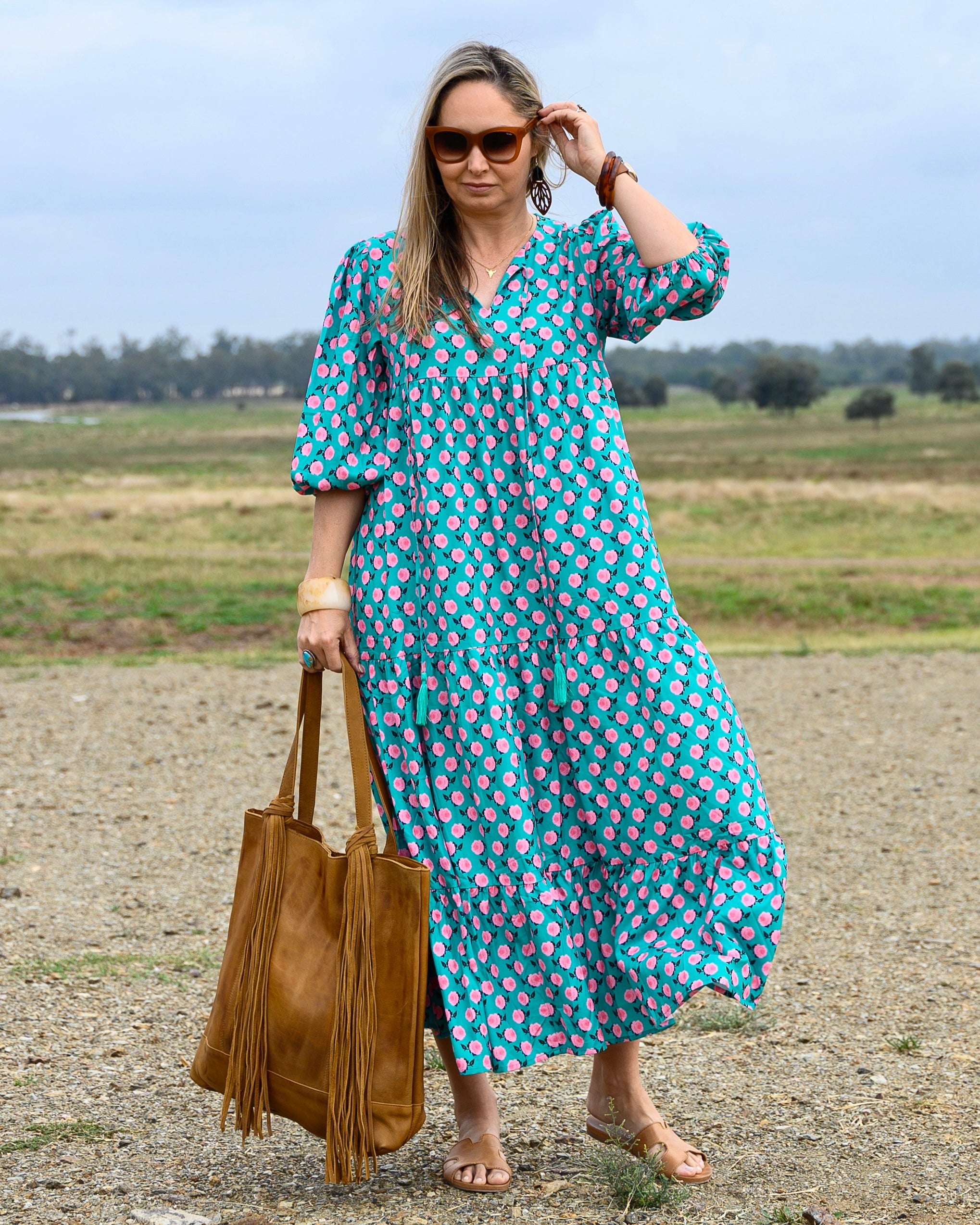 Poppy Rose Maxi Dress